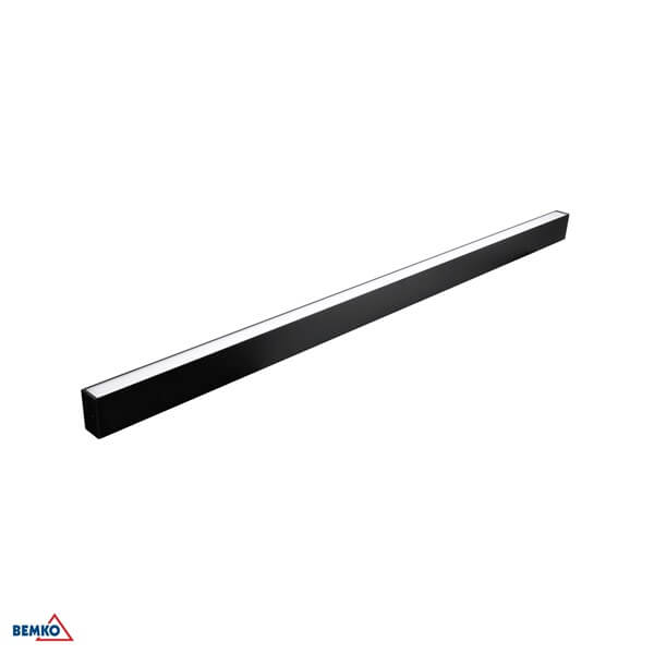 C26-LOR-40BL-4K LED SVJETILJKA LINIJSKA LORIEN 40W 120cm 4400lm 4000K CRNA
