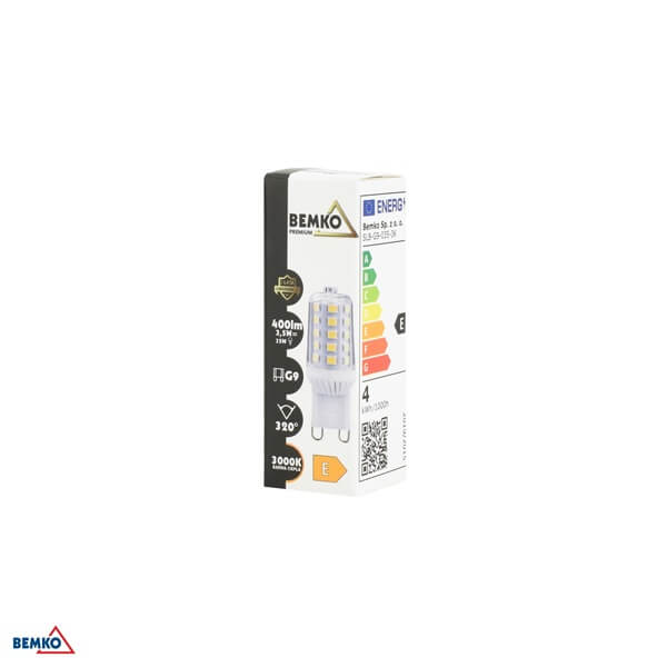 D84-SLB-G9-035-4K LED ŽARULJA G9 3,5W 4000K 410lm PREMIUM