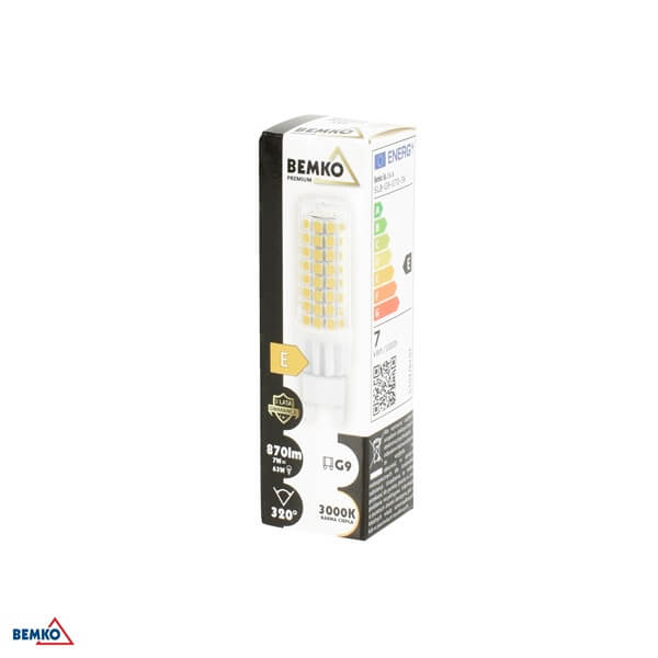 D84-SLB-G9-070-4K LED ŽARULJA G9 7W 4000K 880lm PREMIUM