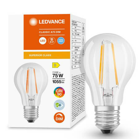 LED ŽARULJA CLA75D 7,5W/940 230V FIL E27 10X1 DIM