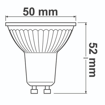 OS609112 LED ŽARULJA GU10 LPPAR16D 8,3W/930 DIM