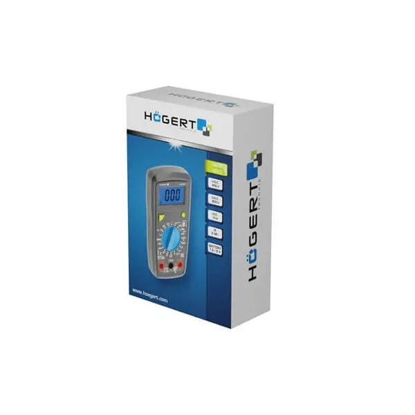 HT1E602 MULTIMETAR DIGITALNI 0-600V 10A 0-2 OHM