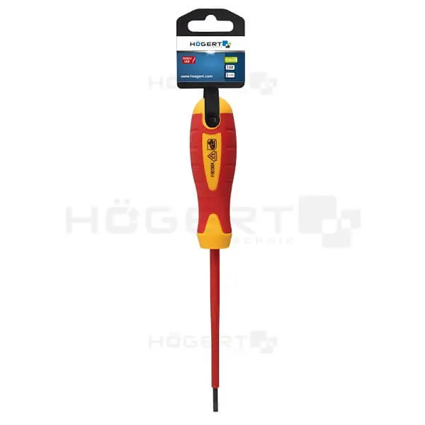 HT1S905 ODVIJAČ RAVNI 5,5X125mm 1000V S2 STEEL MAGNETIC