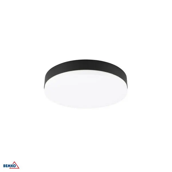C35-PLC-290-LBL OKVIR ZA CELIA LED STROPNU SVJ.  PLC 290mm CRNI PLITKI