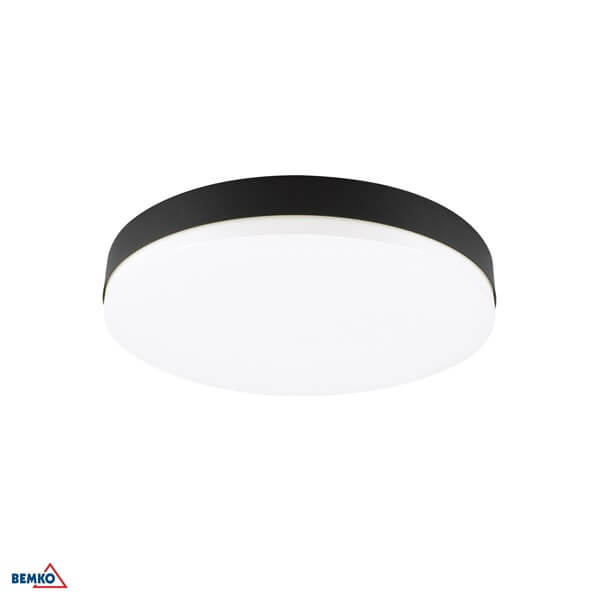 C35-PLC-360-LBL OKVIR ZA CELIA LED STROPNU SVJ.  PLC 360mm CRNI PLITKI