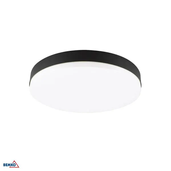 C35-PLC-360-LBL OKVIR ZA CELIA LED STROPNU SVJ.  PLC 360mm CRNI PLITKI