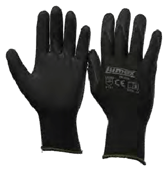 RUKAVICE ZAŠTITNE SOFT GRIP CRNE VEL.10