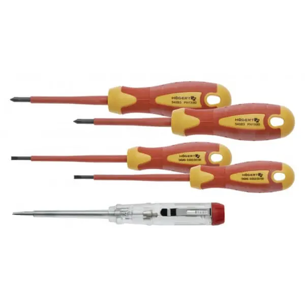 HT1S994 ODVIJAČI SET (2+2+1) 1000V S2 STEEL MAGNETIC