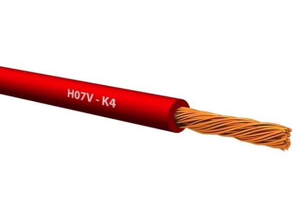 VODIČ P/F 4 CRVENI (HO7V-K)