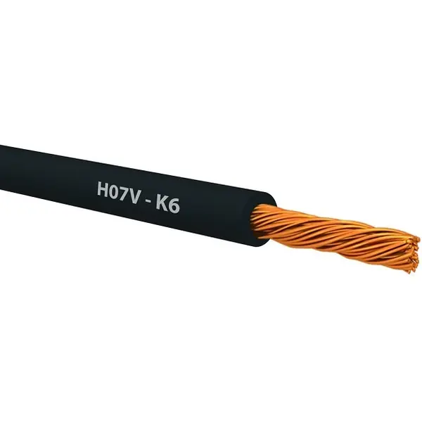 VODIČ P/F 6 CRNI (HO7V-K)