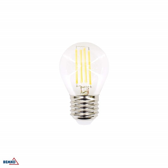 LED ŽARULJA FILAMENT E27 4W G45 2700K 440lm