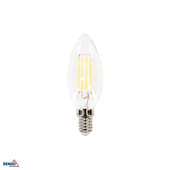 LED ŽARULJA FILAMENT E14 6W SVIJEĆA 2700K 700lm