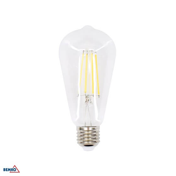LED ŽARULJA FILAMENT E27 7W ST64 4000K 1055lm