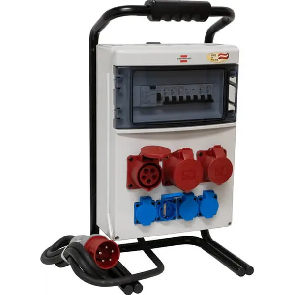 B1154908020 GRADILIŠNI ORMAR PRIJENOSNI FI30mA/1x32A+2x16A CEE400V/4xLS 1P BRENNESTUHL