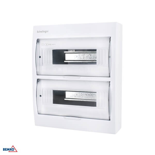 A80-RDN-IP40-NPE-24P RAZDJELNIK 2-RED N/Ž 24M IP40 BEMKO