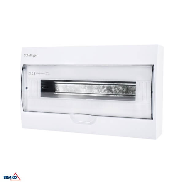 A80-RDN-IP40-NPE-18P RAZDJELNIK 1-RED N/Ž 18M IP40 BEMKO