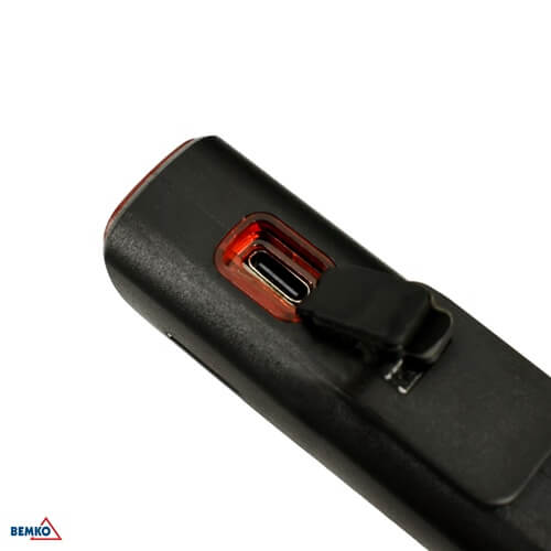 C49-LTB02 LED SVJETILJKA ZA BICIKL STRAŽNJA BATERIJSKA 380mAh IP65