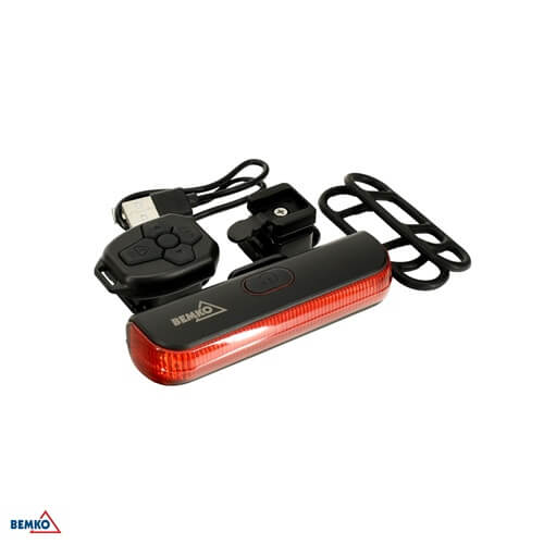 C49-LTB02 LED SVJETILJKA ZA BICIKL STRAŽNJA BATERIJSKA 380mAh IP65