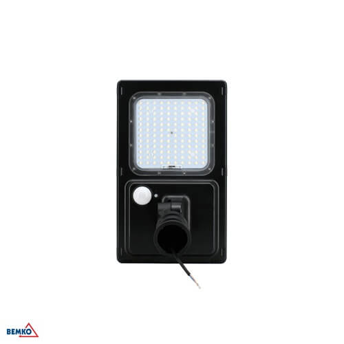 C83-SOH-040-CCT-PIR LED SVJETILJKA ULIČNA HIBRIDNA SOLARNA 40W IP65 SENZOR CCT 6600lm CRNA