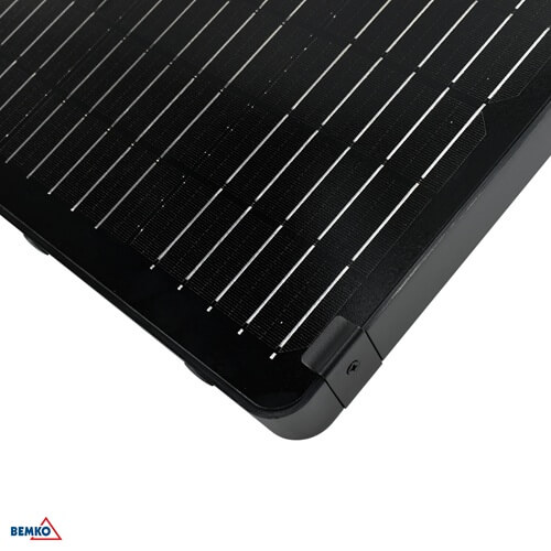 C83-SOH-040-CCT-PIR LED SVJETILJKA ULIČNA HIBRIDNA SOLARNA 40W IP65 SENZOR CCT 6600lm CRNA