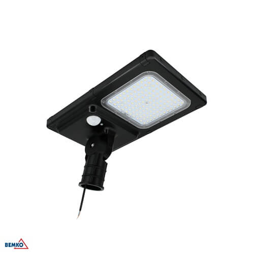 C83-SOH-040-CCT-PIR LED SVJETILJKA ULIČNA HIBRIDNA SOLARNA 40W IP65 SENZOR CCT 6600lm CRNA