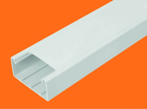 CNL-100050-K KANAL PARAPET 100X50 PVC BIJELI 2m (P-16M)