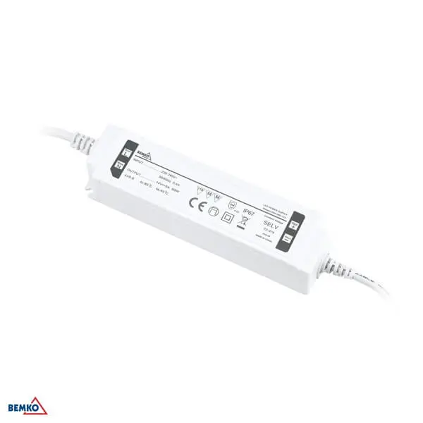 B42-LDS2-060-12V NAPAJANJE ELEKTRONSKO LED VODOTJESNO IP67 12V 60W