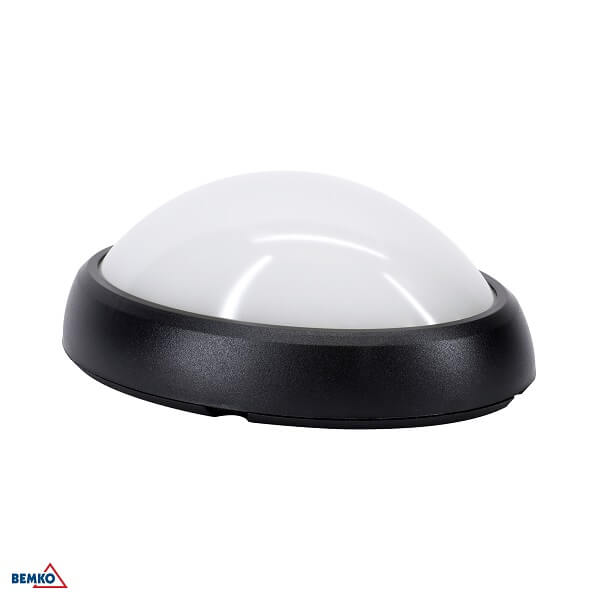 C45-KAN-08-BL-4K SVJETILJKA BRODSKA LED 8W 4000K 720lm IP54 CRNA KANLO