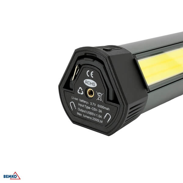 C49-LTW09 LED SVJETILJKA VIŠENAMJENSKA 5W/20W 3K/4K/6,5K IP42 6000mAh SA STALKOM