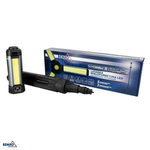 C49-LTW09 LED SVJETILJKA VIŠENAMJENSKA 5W/20W 3K/4K/6,5K IP42 6000mAh SA STALKOM