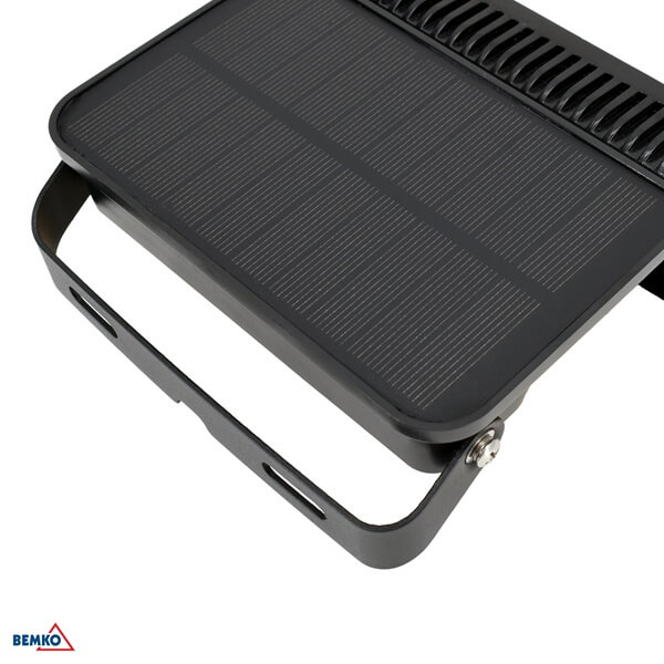 C83-SOK-008BL-CCT-PIR LED SVJETILJKA ZIDNA SOLARNA 8W IP54 SENZOR 3K/4K/6,5K 1000lm CRNA SOKER