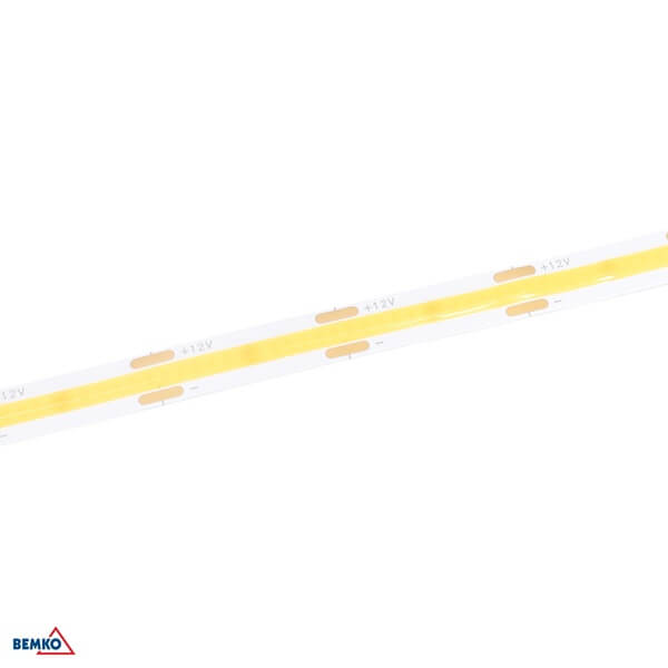 D87-LS-COB-2400-IP20-AWW-12V LED TRAKA COB 12W 3000K 12VDC IP20 PREMIUM 2400LED/5M WW