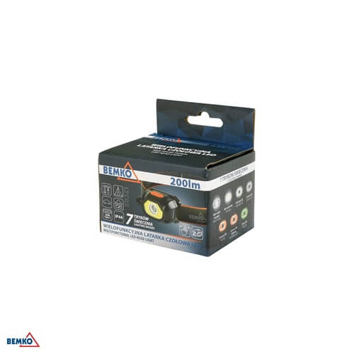 C49-LTC02 NAGLAVNA LED SVJETILJKA VIŠENAMJENSKA 3W 200lm 6500K 1200mAh IP44