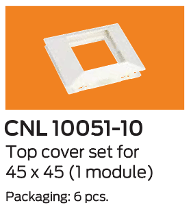 CNL-10051-10 NOSAČ SA MASKOM 45X45 2M ZA PARAPET KANAL