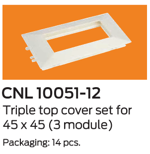 CNL-10051-12 NOSAČ SA MASKOM 45X45 6M ZA PARAPET KANAL