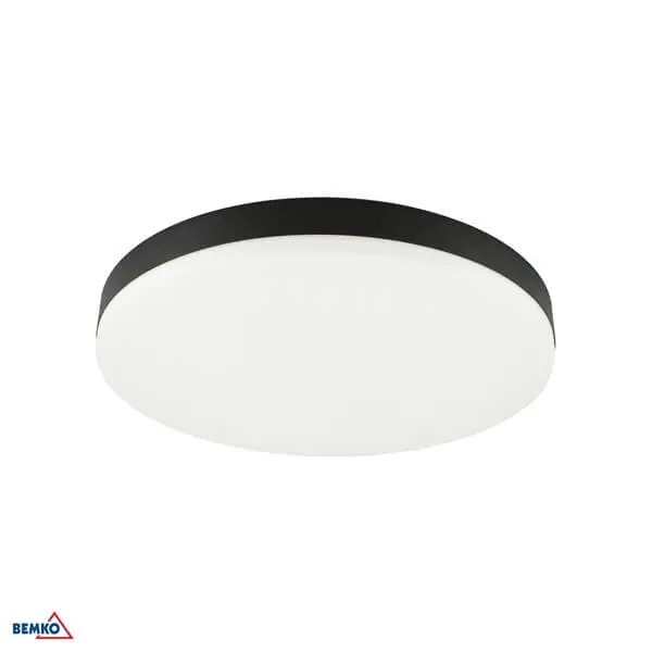 C35-PLC-460-LBL OKVIR ZA CELIA LED STROPNU SVJ.  PLC 460mm CRNI PLITKI