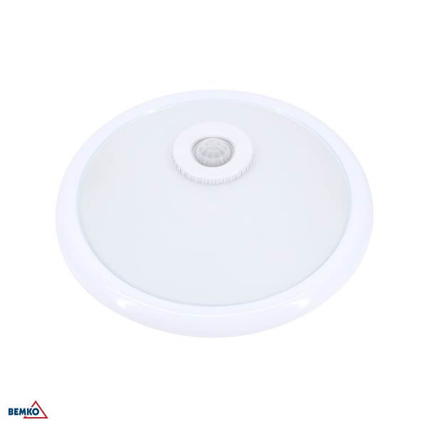 C38-ST75-240G-PIR PLAFONJERA 2X40W E27 "TAZAN" SENZOR STAKLO