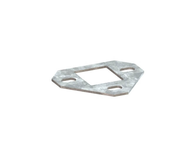 PLOČA STROPNOG SAVIJENOG NOSAČA EN SSP U4141 S, d=3 mm