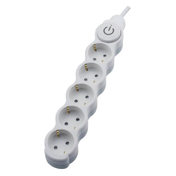 B06-NB5GSW3M PRODUŽNI KABEL 5XŠUKO 3m S PREKIDAČEM 3X1,5mm