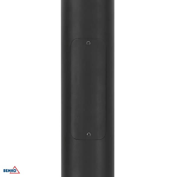 C84-SSO-S3M-160-060-BL RASVJETNI STUP SKLOPNI 3M 160X160MM FI 60MM CRNI
