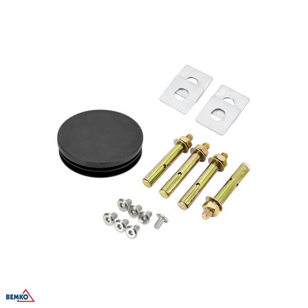 C84-SSO-S3M-160-060-DG RASVJETNI STUP SKLOPNI 3M 160X160MM FI 60MM SIVI