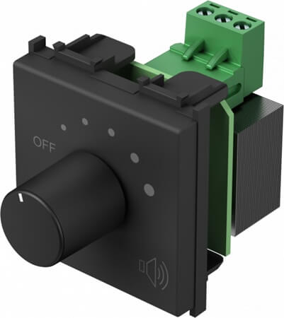 EM95SB-U TEM REGULATOR GLASNOĆE ZA 100V AUDIO LINIJU 35W 2M CRNI MODUL