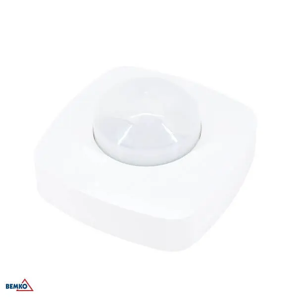 B50-SES08WH SENZOR POKRETA STROPNI 2000W 360* 4X20m ZONSKI BIJELI