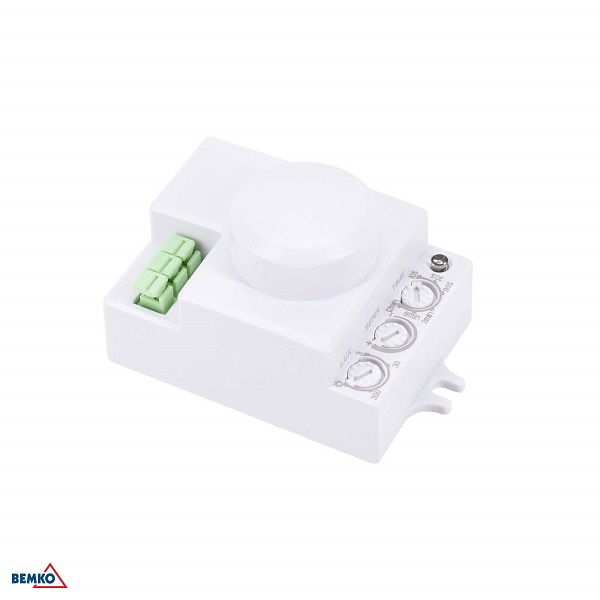 B52-SES72WH SENZOR MIKROVALNI 360* BIJELI MINI 1200W L=1-8m
