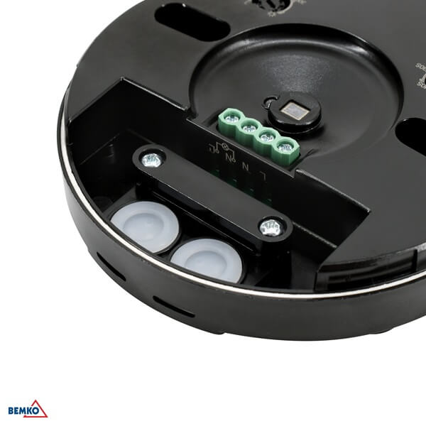 B50-SES06BL SENZOR POKRETA 2000W 360° IP65 L= 8m CRNI