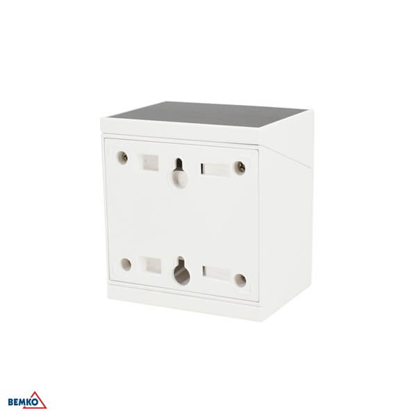 C83-SOR-002WH-CCT-PIR LED SVJETILJKA ZIDNA SOLARNA 2,5W IP65 SENZOR 3K/4K/6K 300lm BIJELA RUBIC