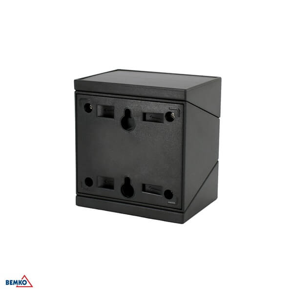 C83-SOR-002BL-CCT-PIR LED SVJETILJKA ZIDNA SOLARNA 2,5W IP65 SENZOR 3K/4K/6K 300lm CRNA RUBIC