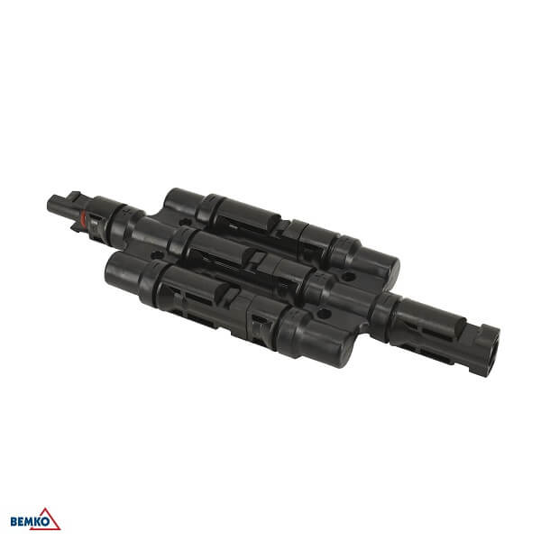 SOLARNI RAZDJELNIK TIP MC4 TROSTRUKI 1000V DC +/- SA PINOVIMA