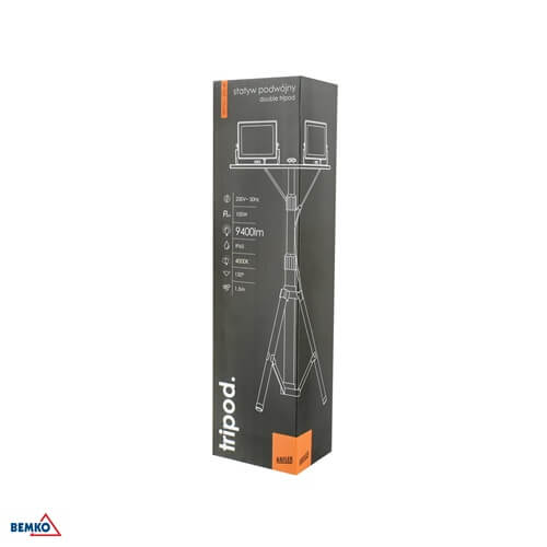 C52-TRIPOD-250-4K STALAK SA REFLEKTORIMA 2X50W 4000K IP65 TELESKOPSKI
