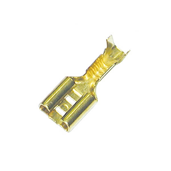 HA280004 STOPICA FASTON Ž 1,0-2,5 / 6,3X0,8 NEIZOLIRANA (P-200)